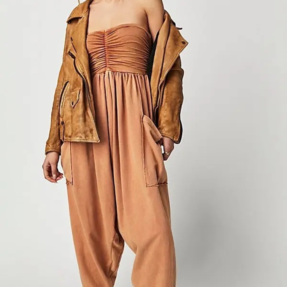 Free People Jayla Harem Convertible Jumpsuit
